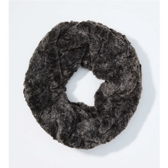 Loft Faux Fur Infinity Scarf - Picture 1 of 5